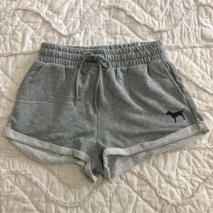 PINK high waisted sweatshorts